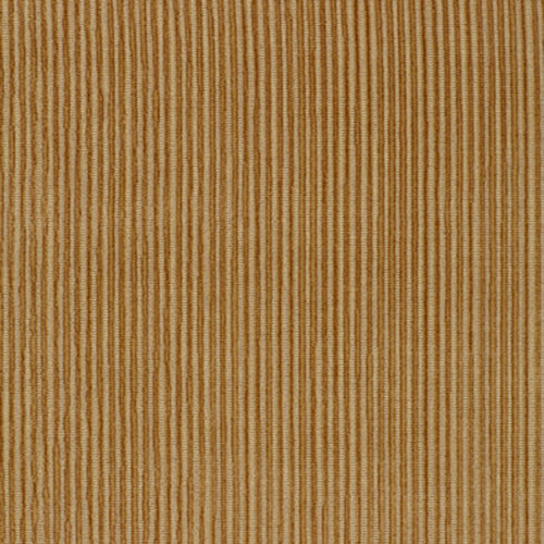 SCHUMACHER PINSTRIPE VELVET FABRIC 43520 / CAMEL