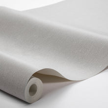 Load image into Gallery viewer, Schumacher Linen Wallpaper 4416 / Dove Grey