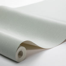 Load image into Gallery viewer, Schumacher Linen Wallpaper 4419 / Jade