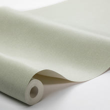 Load image into Gallery viewer, Schumacher Linen Wallpaper 4423 / Leaf Green