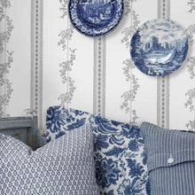Load image into Gallery viewer, Schumacher Drottningholm Wallpaper 4508 / Grey