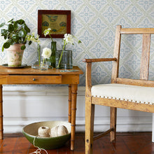 Load image into Gallery viewer, Schumacher Nyborg Wallpaper 4516 / Blue And Green