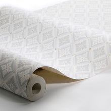 Load image into Gallery viewer, Schumacher Loka Wallpaper 4528 / Grey And Gold