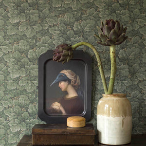 Schumacher Waldemar Wallpaper 4544 / Spruce