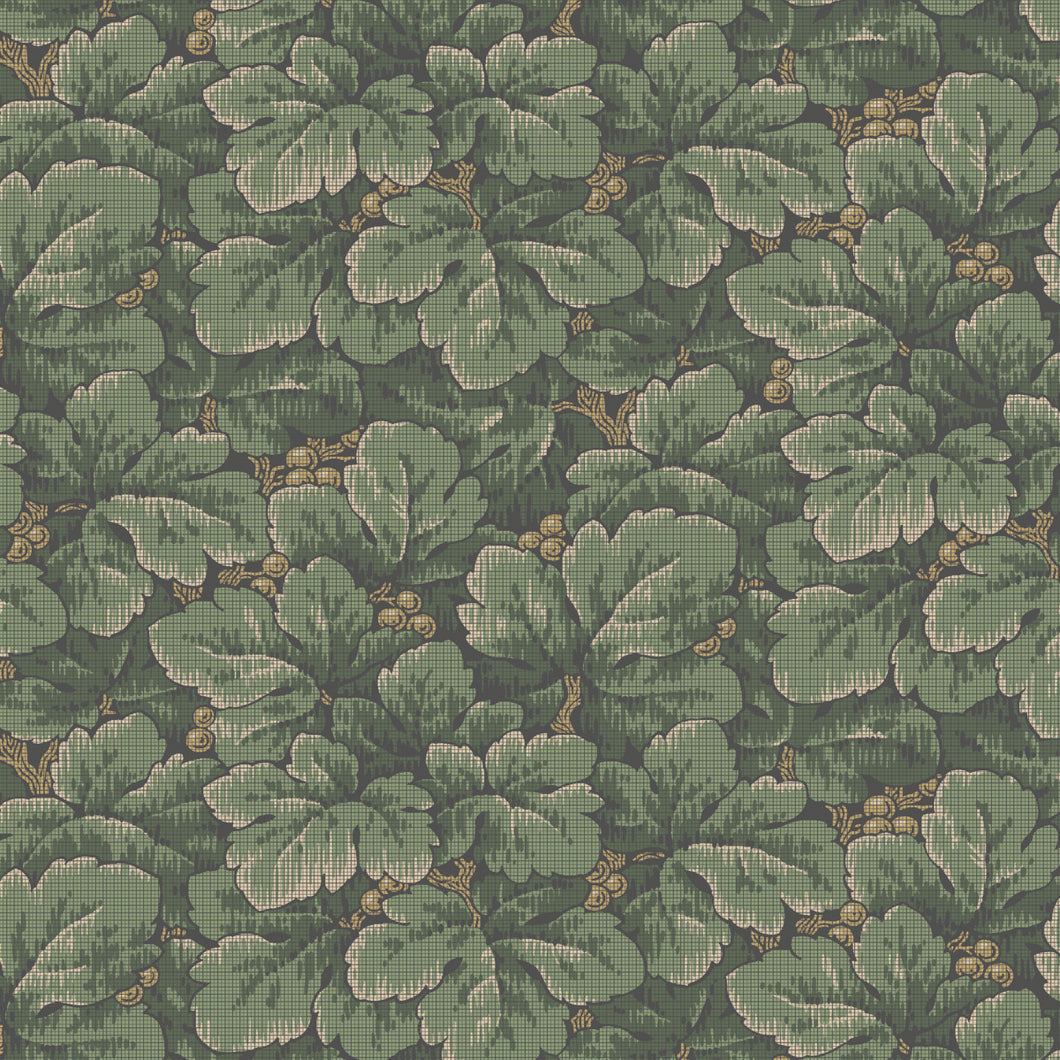 Schumacher Waldemar Wallpaper 4544 / Spruce