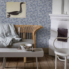 Load image into Gallery viewer, Schumacher Waldemar Wallpaper 4545 / Blue
