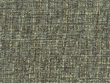 Load image into Gallery viewer, Heavy Duty Water &amp; Stain Resistant MCM Mid Century Modern Tweed Charcoal Grey Cream Brown Beige Upholstery Drapery Fabric