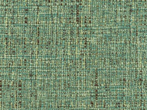 Heavy Duty Water & Stain Resistant MCM Mid Century Modern Tweed Teal Aqua Blue Turquoise Navy Blue Brown Upholstery Drapery Fabric