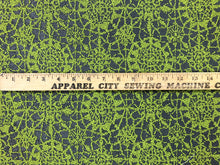 Load image into Gallery viewer, Création Baumann - Outdoor Tobago - 0101475-0087 Gray Grey Lime Green Abstract Medallion Upholstery Drapery Fabric