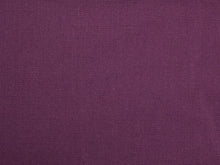 Load image into Gallery viewer, Heavy Duty Water &amp; Stain Resistant Cotton Lilac Violet Indigo Faux Linen Upholstery Drapery Fabric