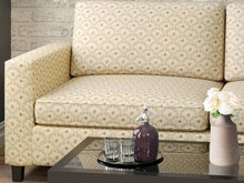 Load image into Gallery viewer, Heavy Duty Floral Brocade Green Beige Rose Seafoam Upholstery Drapery Fabric