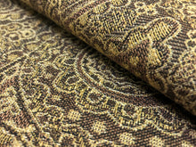 Load image into Gallery viewer, Kravet Kasan Java Crypton Brown Beige Paisley Ethnic Water &amp; Stain Resistant Upholstery Fabric