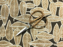 Load image into Gallery viewer, Pollack &amp; Associates Leaf Beige Brown Taupe Abstract Botanical Upholstery Velvet Fabric