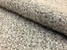Load image into Gallery viewer, Perennials In the Loop Textured Boucle Whitewash Gray Beige Outdoor Upholstery Fabric
