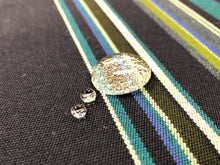 Load image into Gallery viewer, Navy Blue Teal Green Sunbrella Outdoor Marine Awning Stripe Upholstery Drapery Fabric