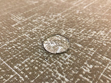 Load image into Gallery viewer, Designer Abstract Water Resistant Beige Gray Mid Century Modern Upholstery Fabric