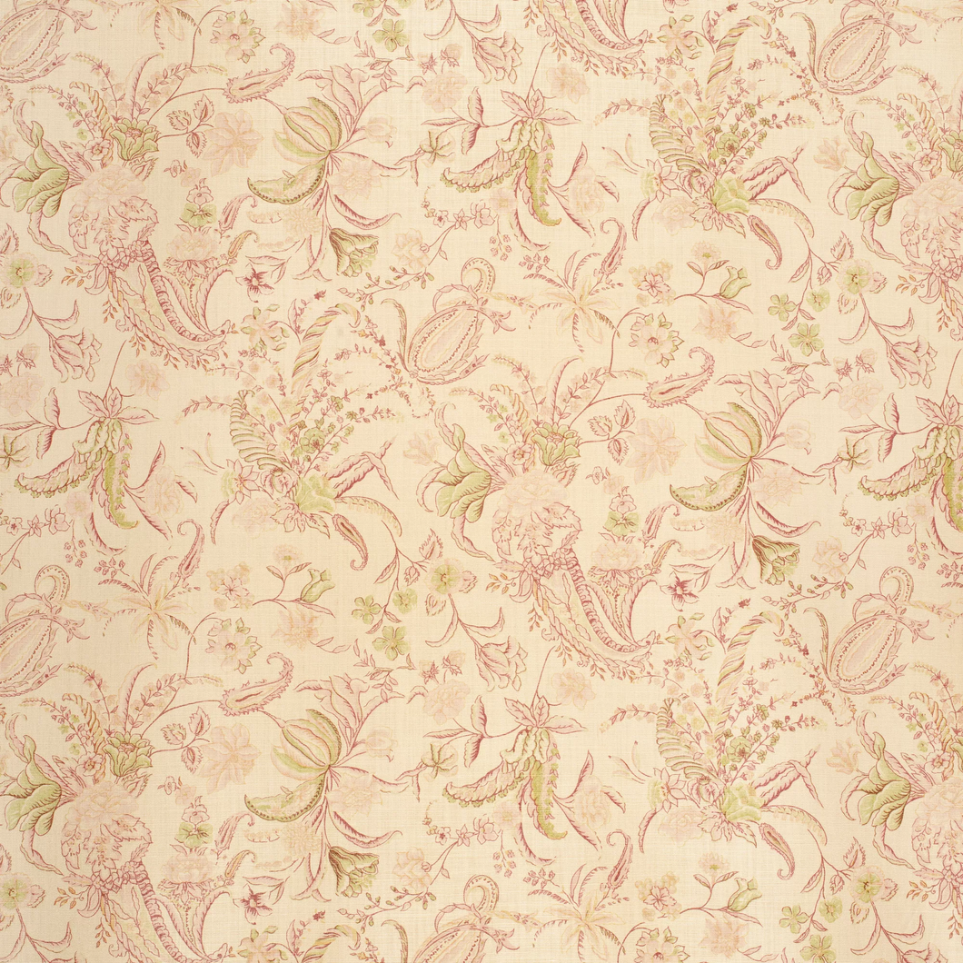 Lee Jofa Lee Jofa Paisley Passion Fabric / Pink/Gree