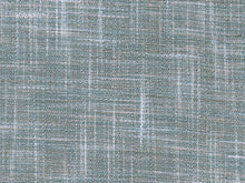 Load image into Gallery viewer, MCM Mid Century Modern Textured Tweed Ice Blue Mint Denim Grey Drapery Fabric