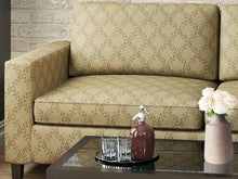 Load image into Gallery viewer, Heavy Duty Leaf Brocade Green Beige Gold Brown Upholstery Drapery Fabric