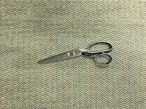 1.25 Yds Designer Seafoam Aqua Beige Textured MCM Upholstery Fabric