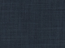 Load image into Gallery viewer, MCM Mid Century Modern Textured Tweed Blueberry Indigo Dark Teal Drapery Fabric