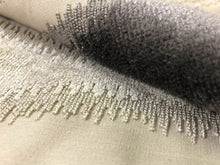 Load image into Gallery viewer, Jane Churchill-Topaz 
Geometric Gray Taupe Beige Neutral Abstract Cut Velvet Upholstery Fabric