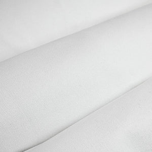 Heavy Duty Organic Cotton / Cotton Blend White Twill Upholstery Drapery Fabric