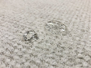 Reversible Water & Stain Resistant Off White Light Grey Boucle Upholstery Fabric