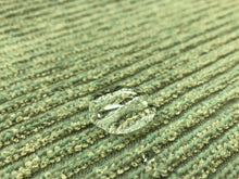 Load image into Gallery viewer, Designer Sage Green Beige Chenille Stripe Water &amp; Stain Resistant Textured Upholstery Fabric