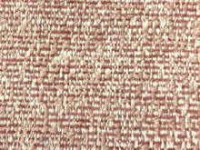 Load image into Gallery viewer, Crypton Stain Water Resistant Mid Century Modern Tweed Chenille Rose Pink Blush Red Upholstery Fabric RMCR VI