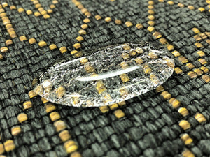 Designer Woven Water & Stain Resistant Geometric MCM Mid Century Modern Charcoal Gray Grey Mustard Gold Upholstery Fabric
