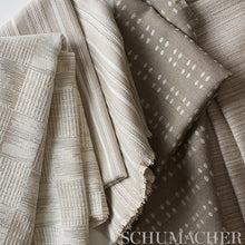 Load image into Gallery viewer, SCHUMACHER INDOOR OUTDOOR CARMET FABRIC / NATURAL