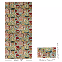 Load image into Gallery viewer, Lee Jofa Batangas Print Fabric / Red/Multi