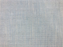 Load image into Gallery viewer, Designer Reversible Woven Small Scale MCM Mid Century Modern French Blue Beige Tweed Linen Viscose Upholstery Drapery Fabric