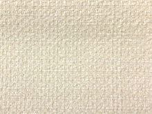 Load image into Gallery viewer, Crypton Stain Water Resistant Mid Century Modern Basketweave Tweed Chenille Ivory Tan Taupe Beige Upholstery Fabric RMCR IV