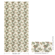 Load image into Gallery viewer, Lee Jofa Benday Print Fabric / Green/Rose