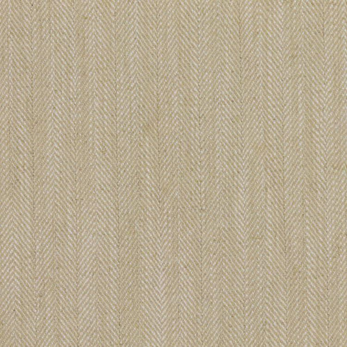 Barrister Cream Upholstery Minimalist Linen Poly Fabric / French Vanilla