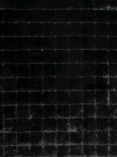 Fabricut Box Fur Fabric / Black