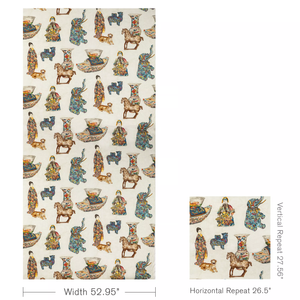 Lee Jofa Tambelan Print Fabric / Lacquer
