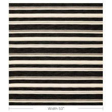 Load image into Gallery viewer, Lee Jofa Entoto Stripe Fabric / Ivory/Black