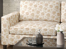 Load image into Gallery viewer, Heavy Duty Jacobean Floral Abstract Tapestry Rose Mauve Beige Green Ivory Upholstery Fabric