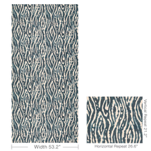 Load image into Gallery viewer, Lee Jofa Salina Print Fabric / Indigo