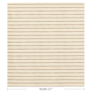 Lee Jofa Meeker Stripe Fabric / Flax