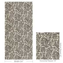 Load image into Gallery viewer, Lee Jofa Marion Print Fabric / Smoke