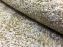 Load image into Gallery viewer, Designer Abstract Water Resistant Beige Gray Mid Century Modern Upholstery Fabric