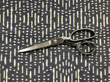 Load image into Gallery viewer, Designer Charcoal Gray Grey Tribal Ethnic Mudcloth Velvet Upholstery Fabric