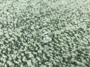 Designer Reversible Water & Stain Resistant Sage Green Cream Boucle MCM Mid Century Modern Upholstery Fabric