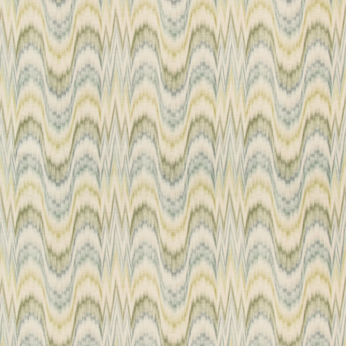 Lee Jofa Jasper Print Fabric / Moss/Denim