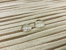 Load image into Gallery viewer, Designer Water &amp; Stain Resistant Beige Taupe Pleated Abstract Neutral Upholstery Fabric