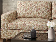 Load image into Gallery viewer, Heavy Duty Floral Botanical Tapestry Burgundy Peach Navy Blue Green Pink Upholstery Fabric